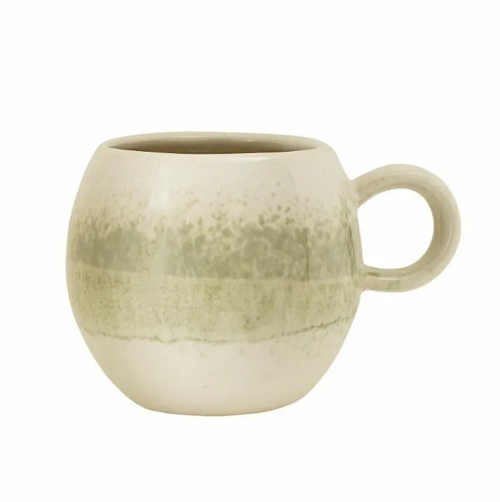 Paula Cup, Green, Stoneware