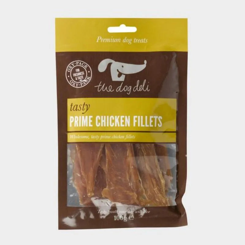 PetFace Dog Deli Prime Chicken Fillets 100g