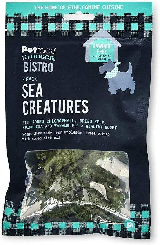 PetFace Dog Deli Sea Creatures 6 Pack