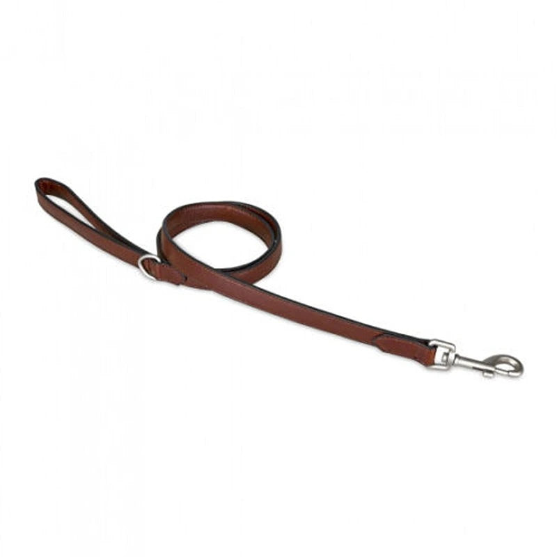 PetFace Herringbone Leather Lead Medium