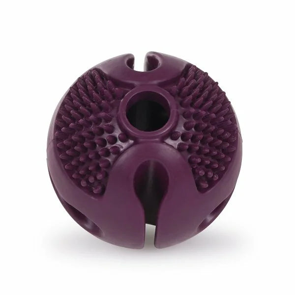 PetFace Planet Natural Rubber Treat Ball Dog Toy