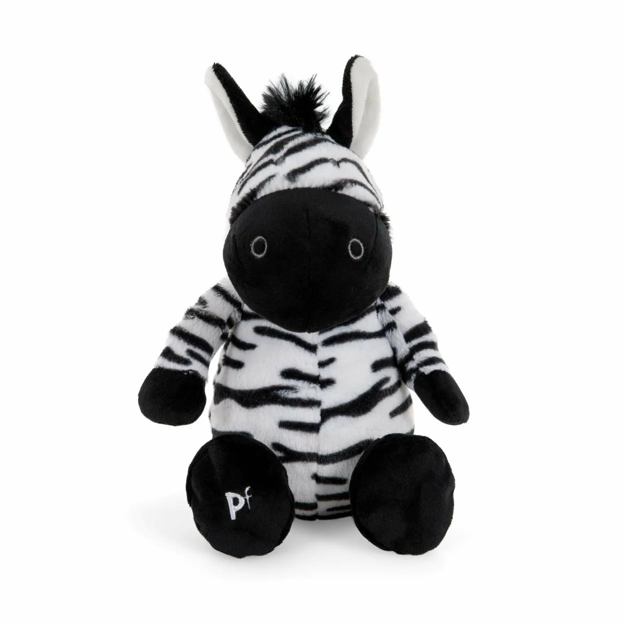 PetFace Planet Zebedee Zebra Plush Dog Toy