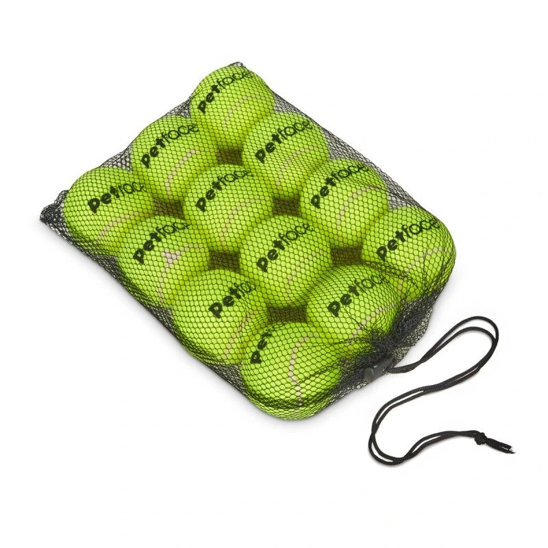 PetFace Tennis Balls 12 Pack