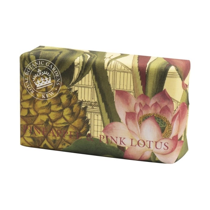 Kew Gardens Pineapple & Pink Lotus Soap Bar
