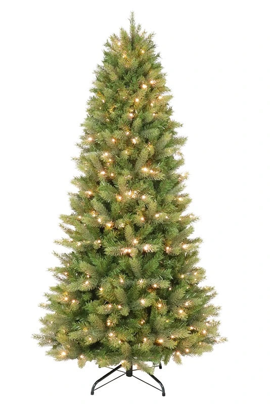 Puleo Slim Kensington Fir Pre-Lit Artificial Tree