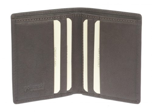 Golunski RF Notecase Brown