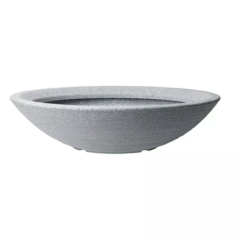 Stewart Plastics Varese Low Bowl 60cm Alpine Grey