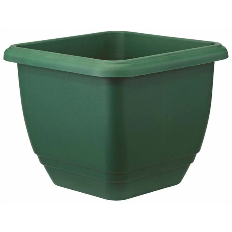 Stewart Plastics Balconniere Square Planter Green