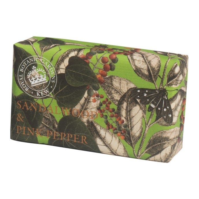 Kew Gardens Sandalwood and Pink Peppercorn Soap Bar