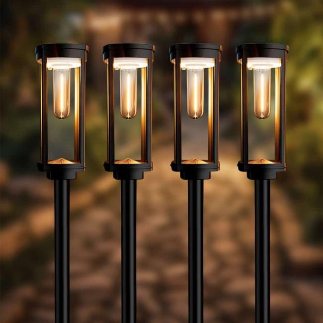 Solar Centre Lavenham Solar Garden Lights - 4 Pack