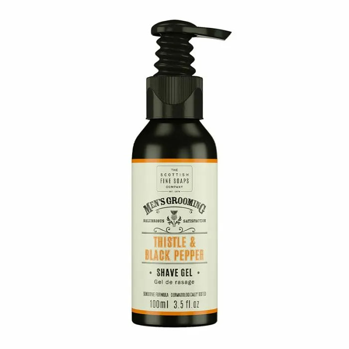 Scottish Fine Gardener's Shave Gel 100ml Pump