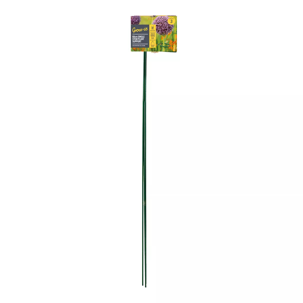 Grow It Single Stem Support 3pk