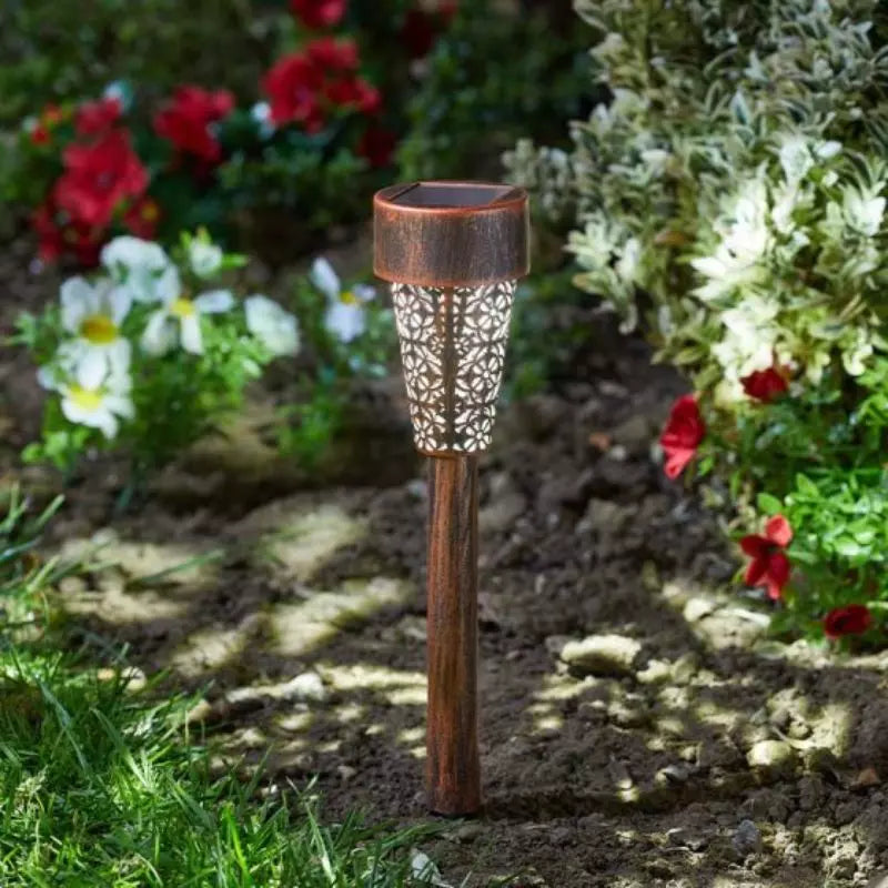 Smart Garden Damasque Solar Stake Light 6Pc Carry Pack