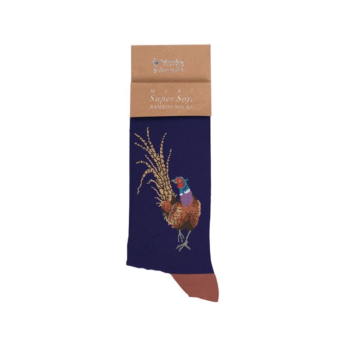 Wrendale Designs 'Ready for My Close Up' Pheasant Men's Socks