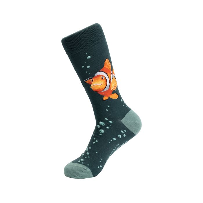 Wrendale Designs Clown Fish Mens Socks Clowning Around