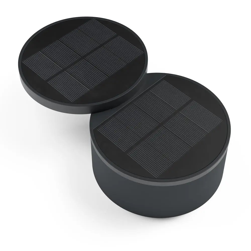 Solar Centre London USB Solar Post Light - Anthracite Edition