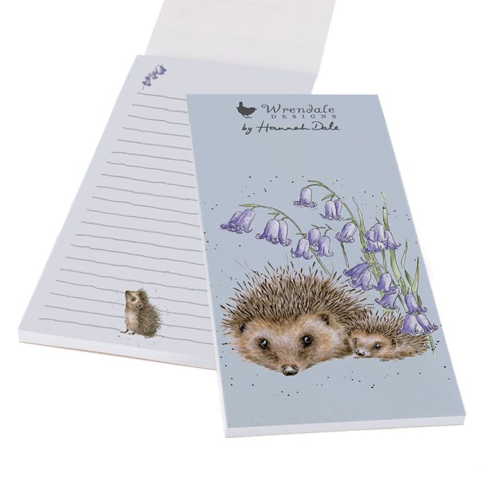 Wrendale Designs Hedgehog Shopping Pad Love and Hedgehugs
