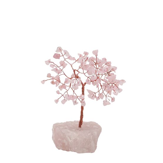 Serenity Gemstone Tree Rose Quartz - Love Small