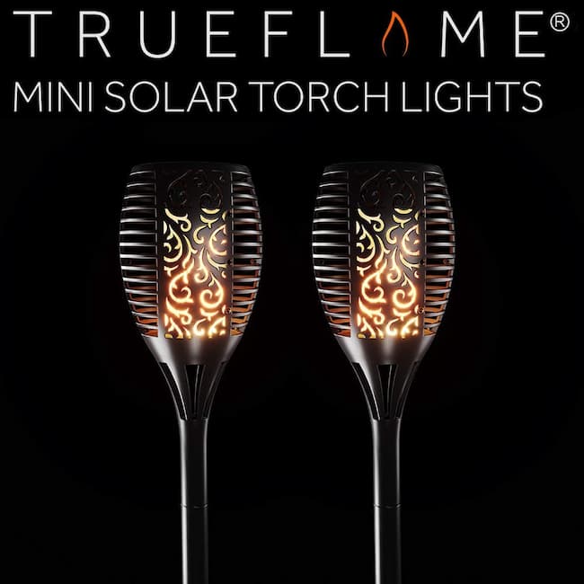 Solar Centre TrueFlame Mini Solar Torch Light - 2 Pack