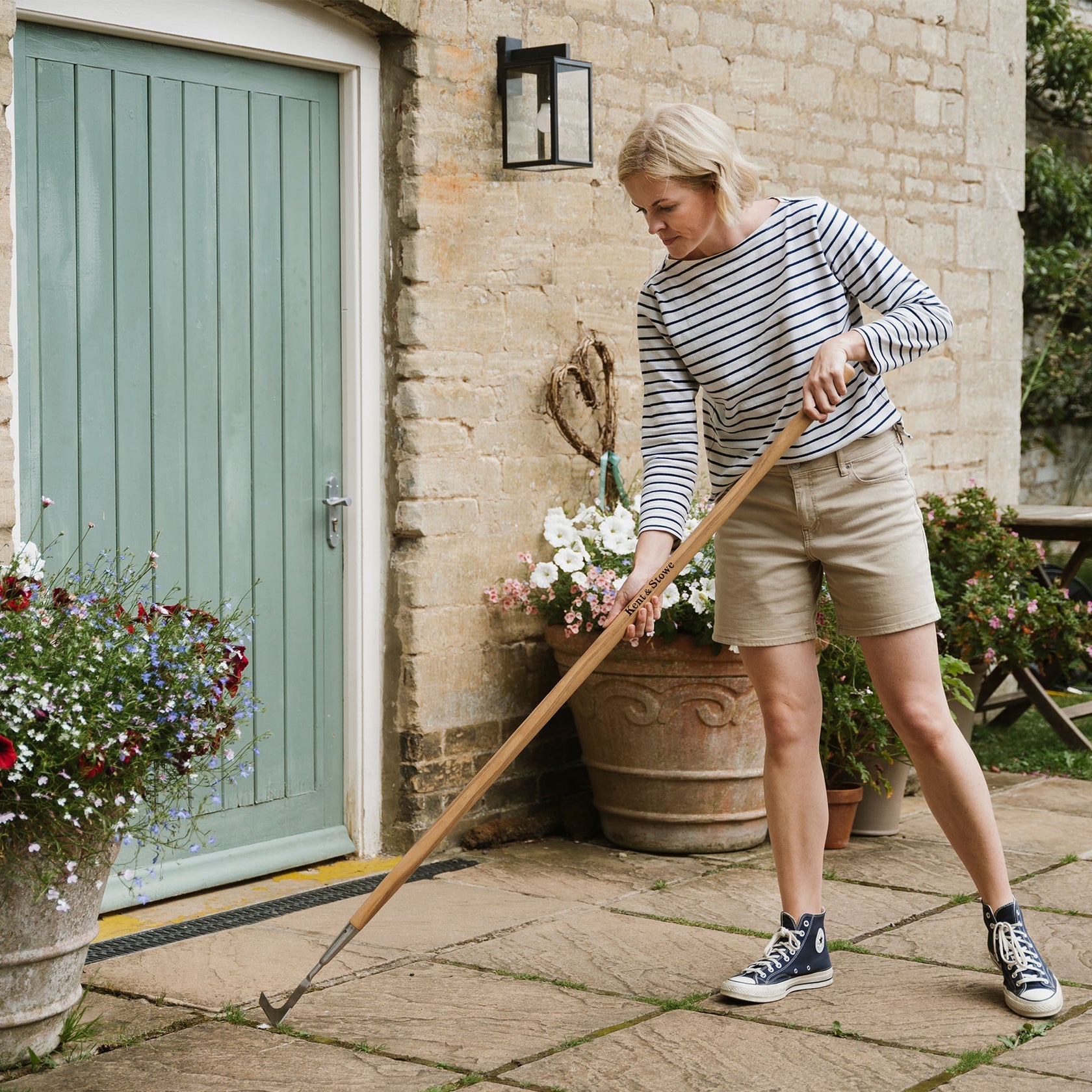 Kent & Stowe Stainless Steel Long Handled Weeding Knife