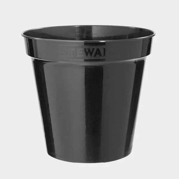Stewart Plastics Flower Pot Black