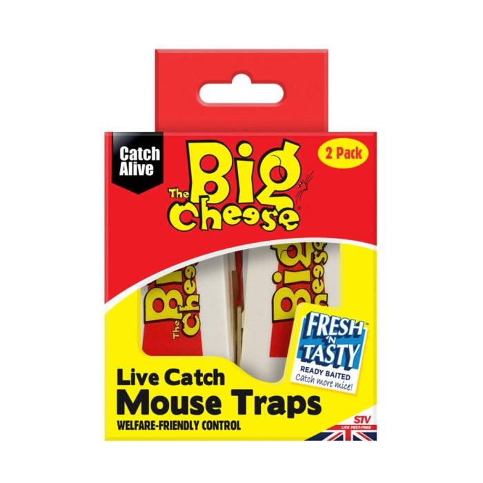 STV Live Catch Mouse Trap Twin Pack