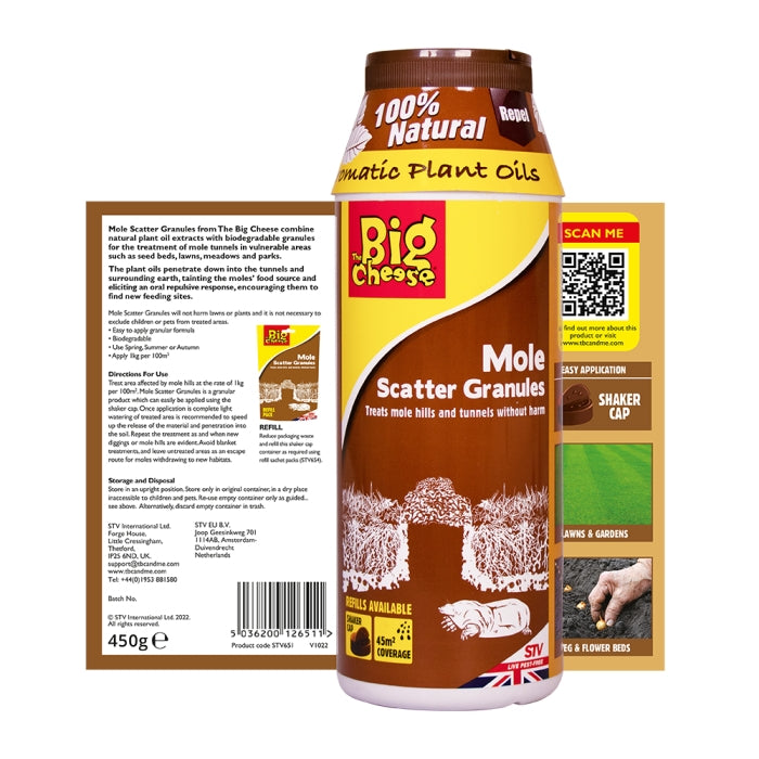 STV Mole Scatter Granules - 450g
