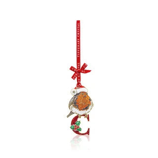 Tipperary Robin Alphabet Initial Hanging Decoration