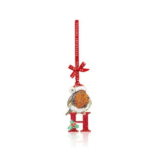 Tipperary Robin Alphabet Initial Hanging Decoration