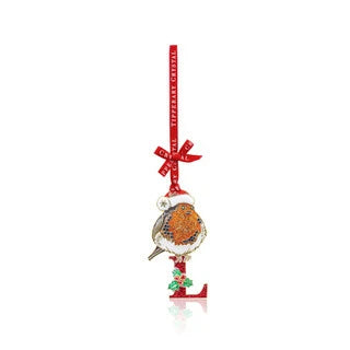 Tipperary Robin Alphabet Initial Hanging Decoration