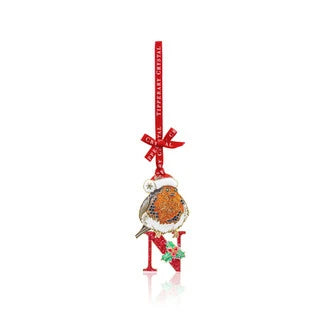 Tipperary Robin Alphabet Initial Hanging Decoration