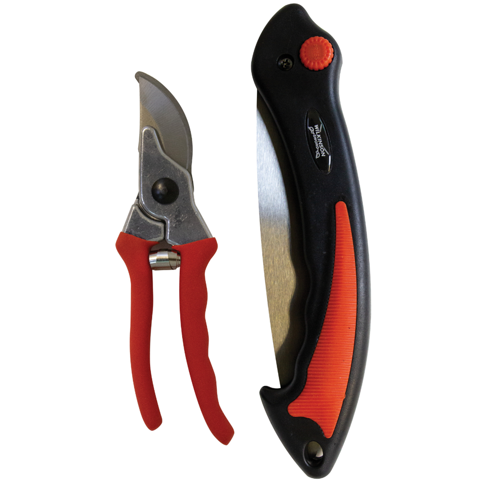 Wilkinson Sword Folding Pruner Saw & Pruner Set