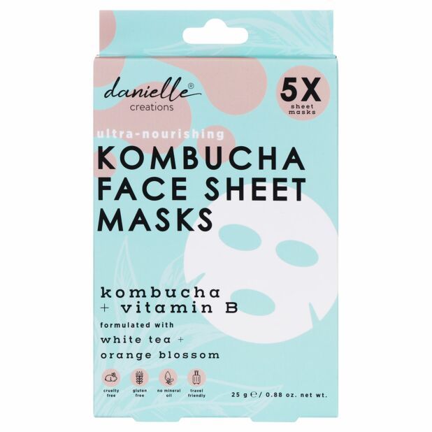 Danielle Creations Kombucha Face Mask x 5 Pack