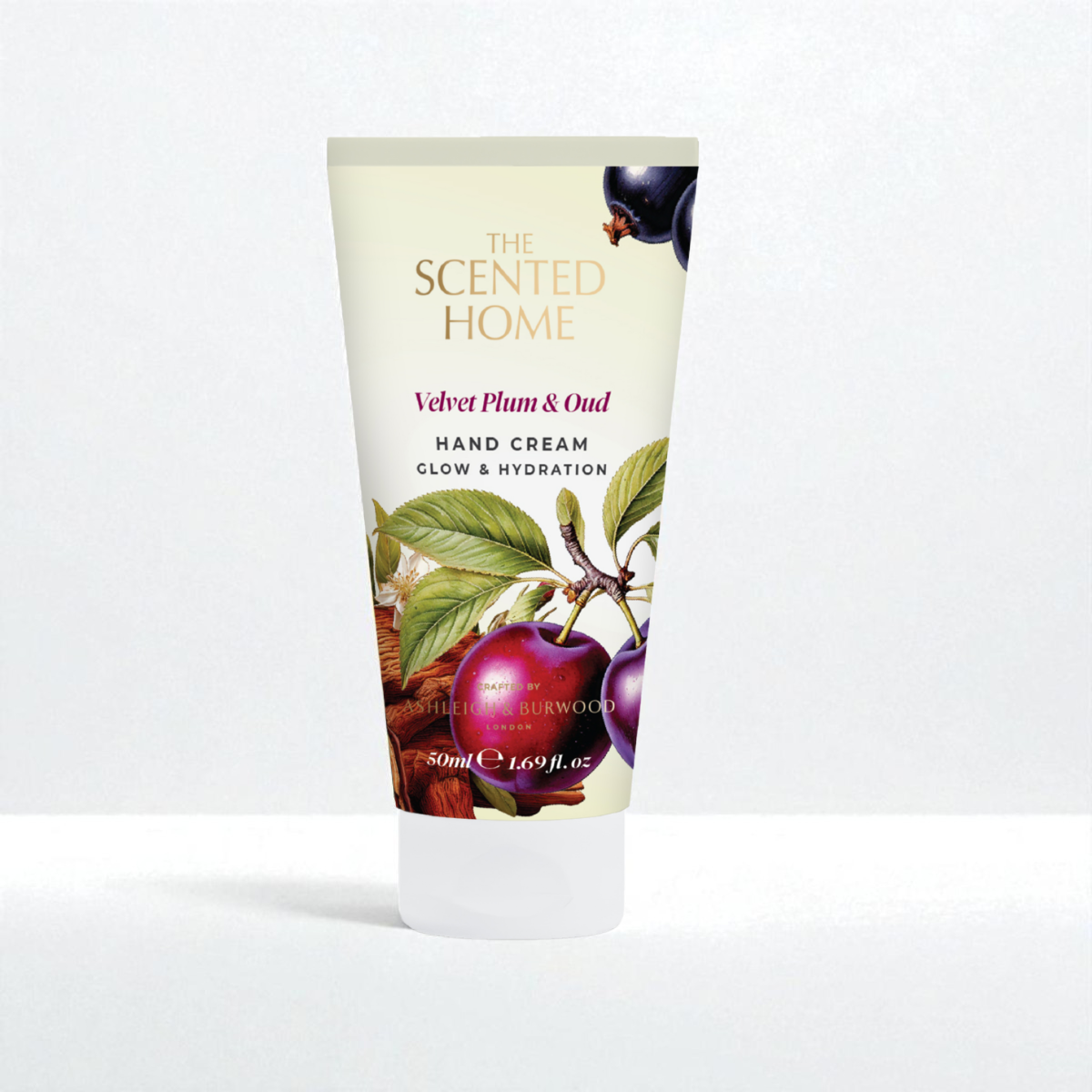 The Scented Home Velvet Plum & Oud Hand Cream 50ml