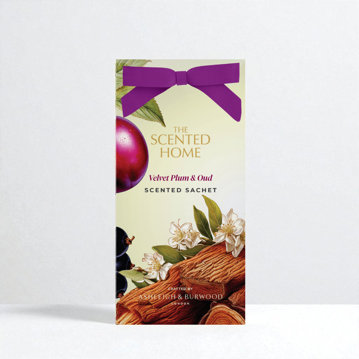 The Scented Home Velvet Plum & Oud Scented Sachet