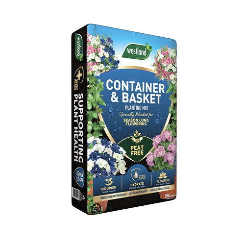 Westland Container & Basket Planting Mix Peat Free 25 Litres