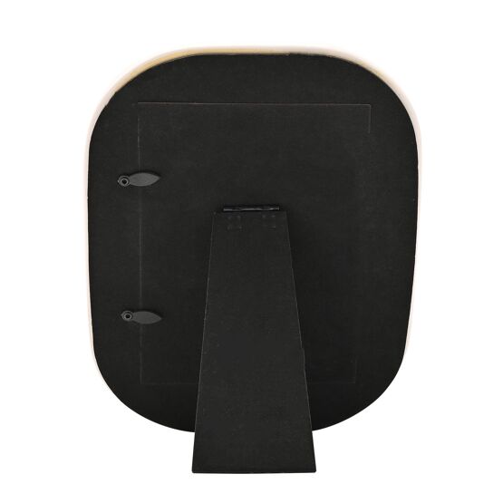 Celebrations Love Story Ceramic Oval Floral Photo Frame 4x6"