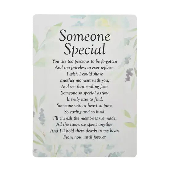 Widdop Graveside Memorial Cards - Someone Special
