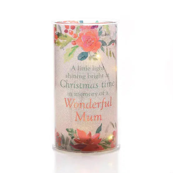 Thoughts of You Christmas Tube Lights "Wonderful Mum"