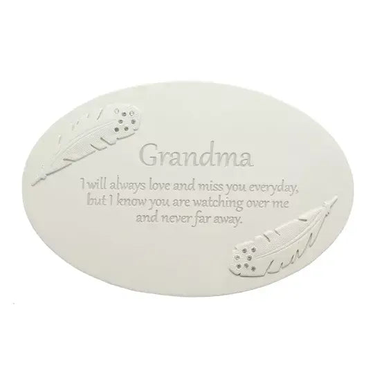 Widdop Thoughts of You Resin Memorial Plaque - Grandma