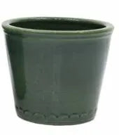 Woodlodge Clara Conical Pot Green
