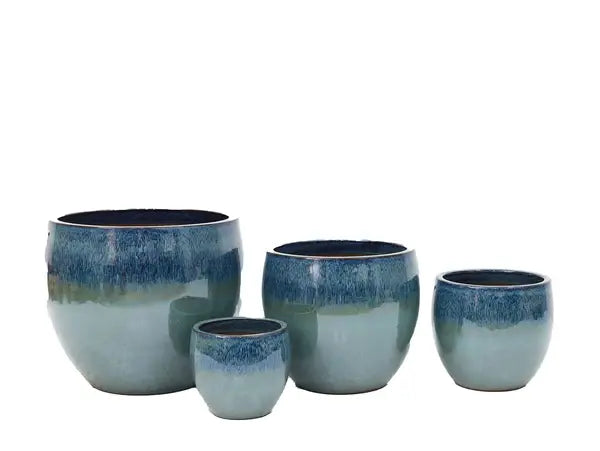 Woodlodge Cleo Reactive Green Pot