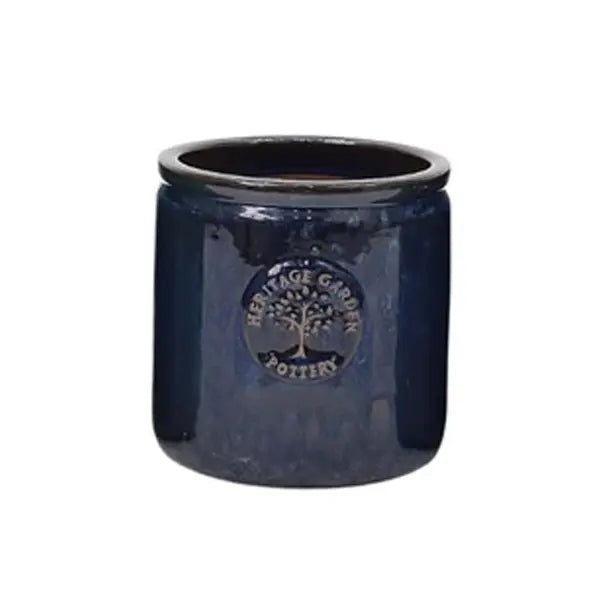 Woodlodge Edwin Cylin Dark Blue Pot