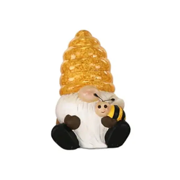 Woodlodge Yellow Gnome With Hive Small