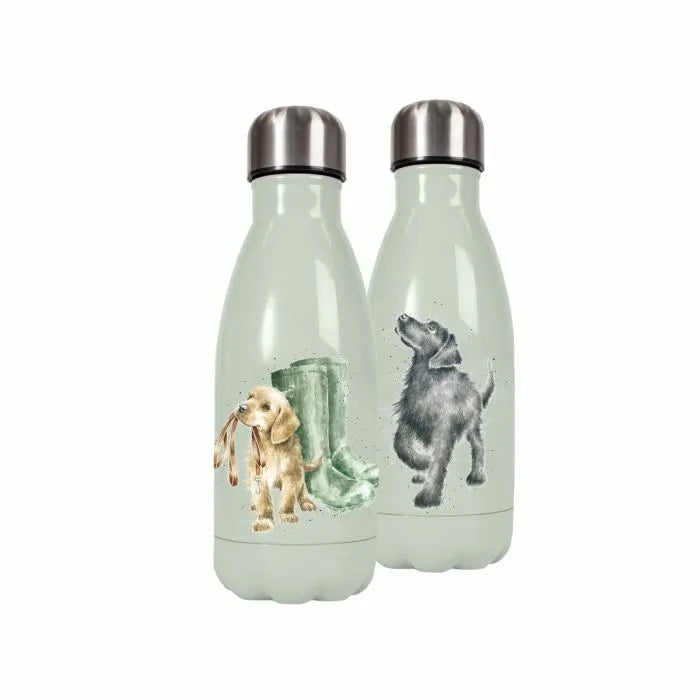 Wrendale Designs Small Dog Water Bottle 260ml - Hopeful