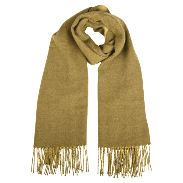 Heritage Traditions Plain Super Soft Scarf - Green