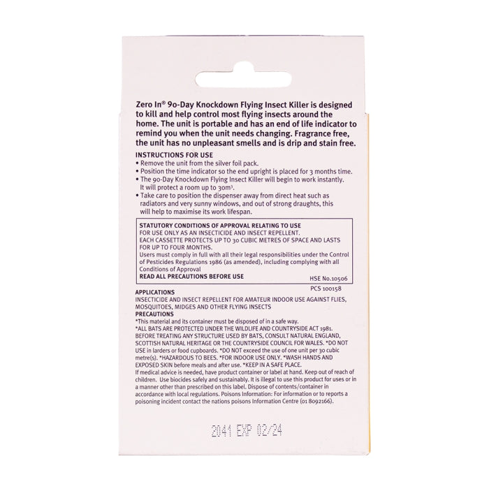STV Zero in 90 Day Knockdown Fly & Insect Killer