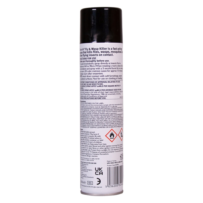 STV Zero In Fly & Wasp Killer Aerosol 300ml