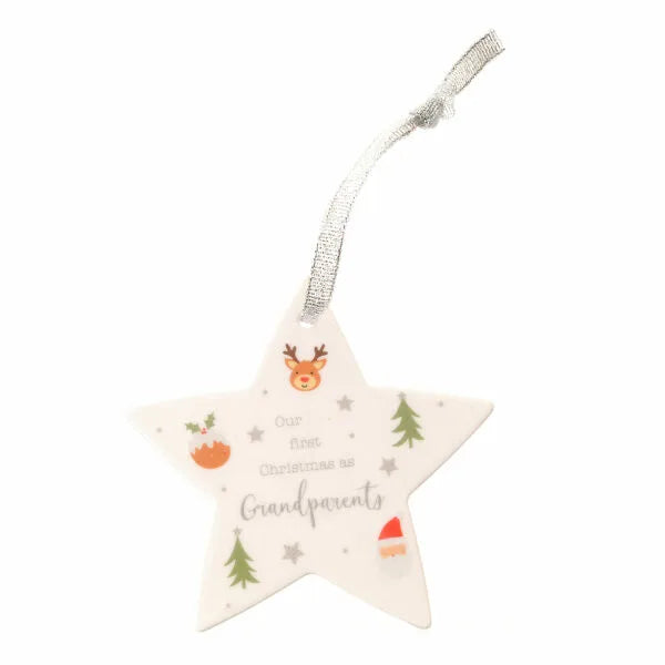 Ziggle Our First Christmas As Grandparents Star Hanger 2024