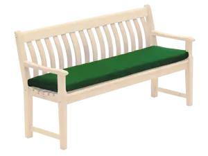 A/Rose Olefin Bench Cushion Green 5'